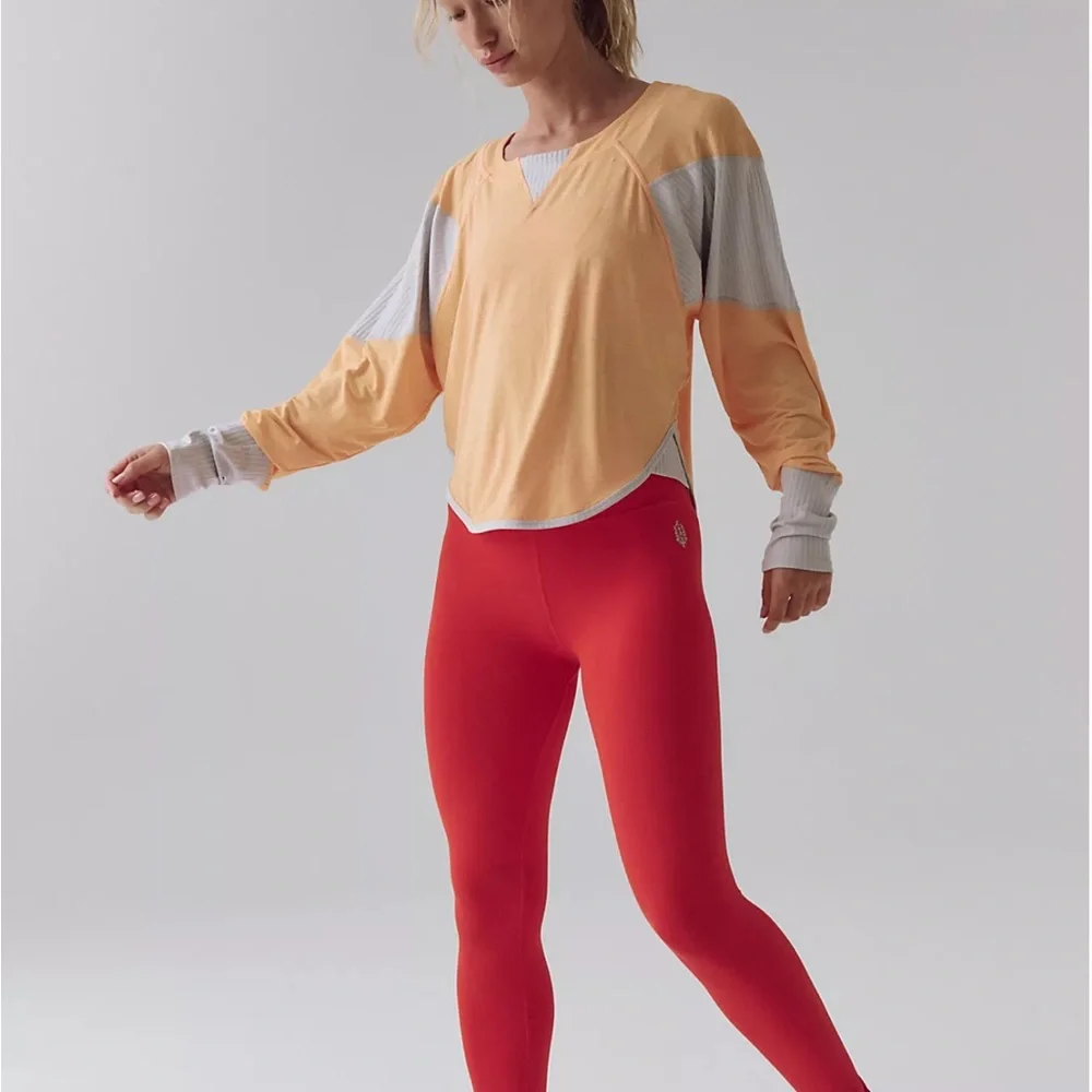 3037. Free People Spotlight Long Sleeve Layer - Picture 4 of 4